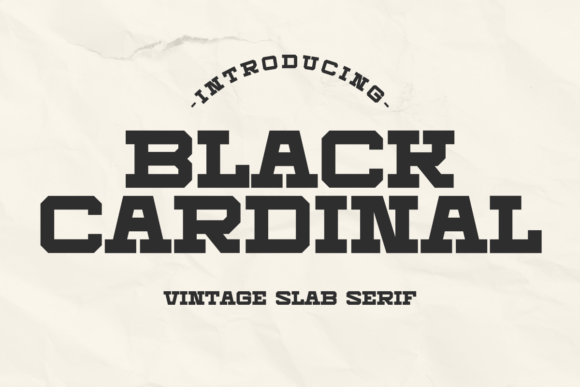 Black Cardinal Font for Bold Digital Campaigns