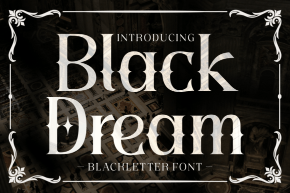 Black Dream Font for Handmade Creations