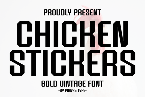 Chicken Stickers: A Playful Sans Serif for Modern Design