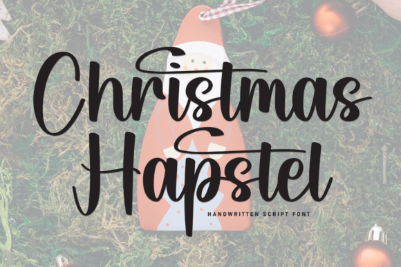 Christmas Hapstel: A Festive Font for Holiday Branding