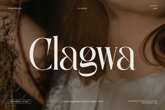 Clagwa Serif Font for Modern Marketing