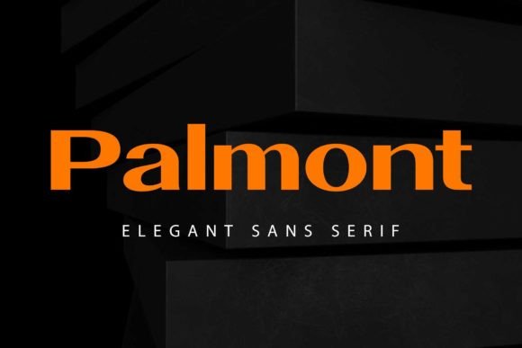 Discover Palmont: A Modern Vintage Sans Serif for Bold Branding
