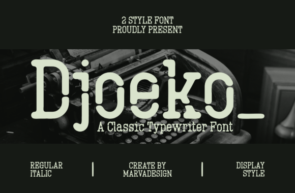Djoeko Font for Timeless Branding