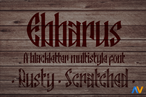 Ebbarus: A Blackletter Font with Timeless Charm
