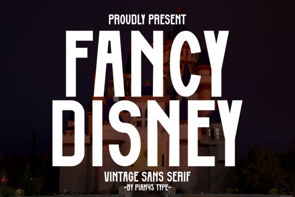 Fancy Disney: A Timeless Font for Handmade Creations