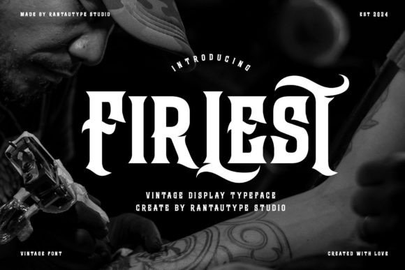 Firlest Font for Modern Branding and Marketing
