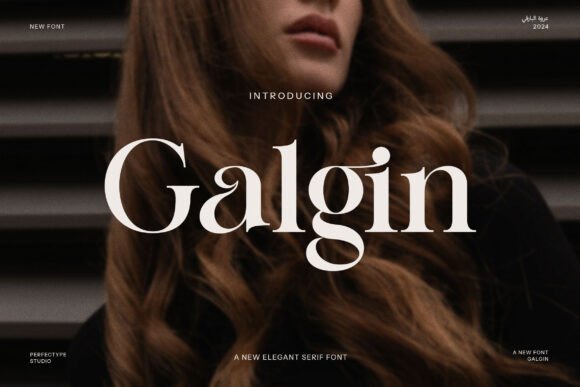 Galgin Serif Font for Handmade Creations