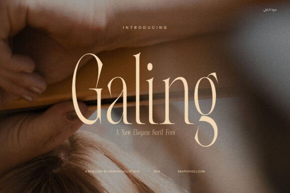 Galing Serif Font for Web Design
