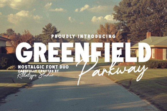 Greenfield Parkway Font for Web Design