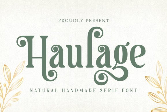 Haulage Serif Font for Timeless Editorial Design