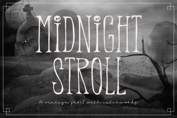 Midnight Stroll Font for Professional Branding