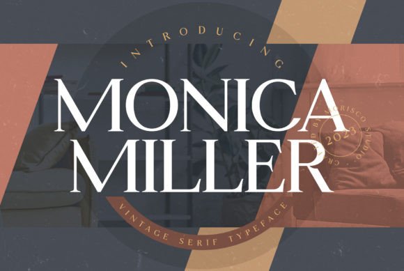 Monica Miller Serif Font for Web Design