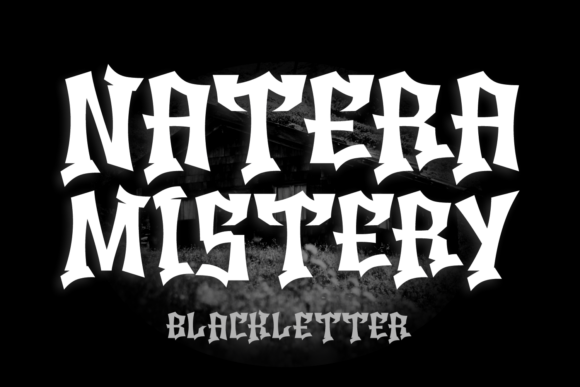 Natera Mistery: A Vintage Font for Handmade Creations