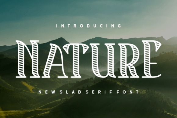 Nature Reserve Font for Web Design