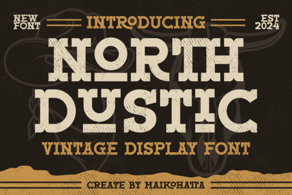 North Dustic: A Serif Font for Professional Branding