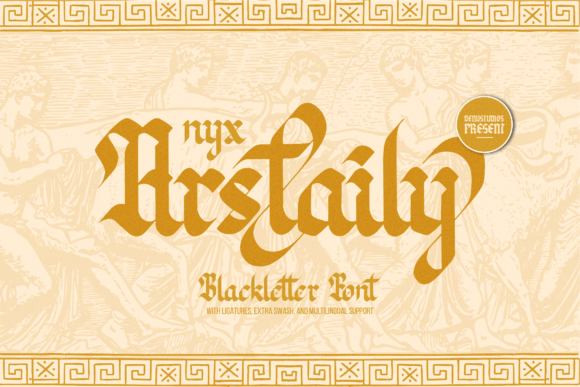 Nyx Arstaily: A Gothic Font for Editorial Elegance