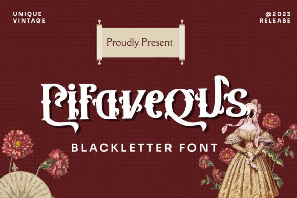 Pifavegus: A Stylish Blackletter Font for Bold Branding