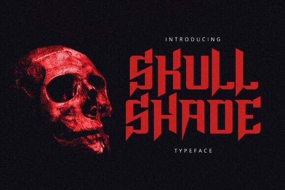 Skull Shade Font Review for Real-World Design