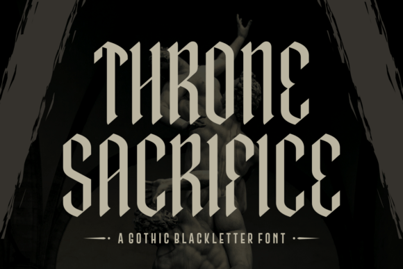 Throne Sacrifice Font for Web Design