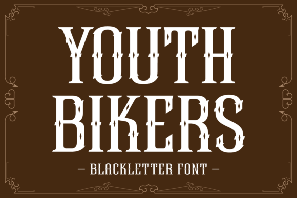 Youth Biker Font for Bold Editorial Design